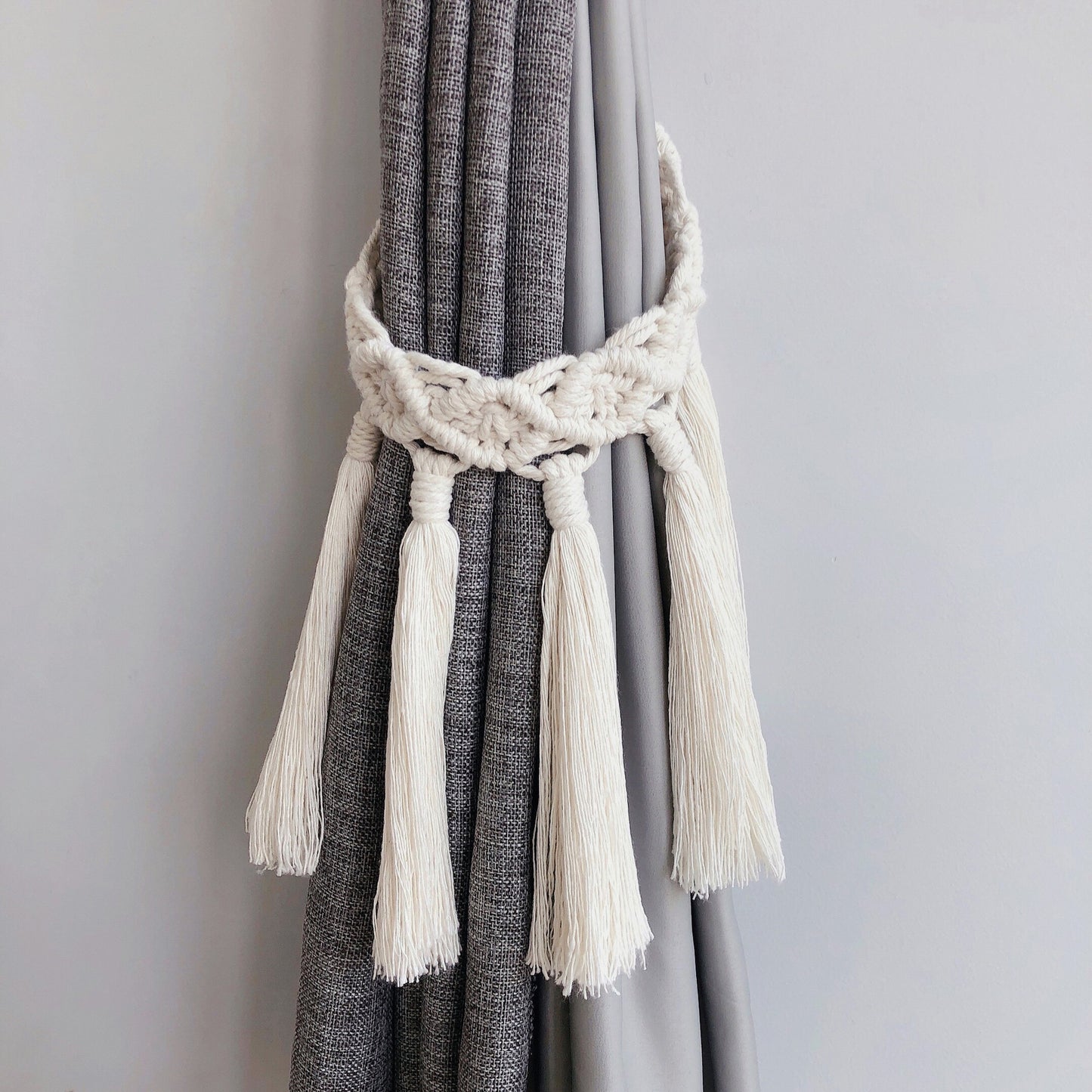 Decorative Bohemian Curtain Rope Tied Bandage