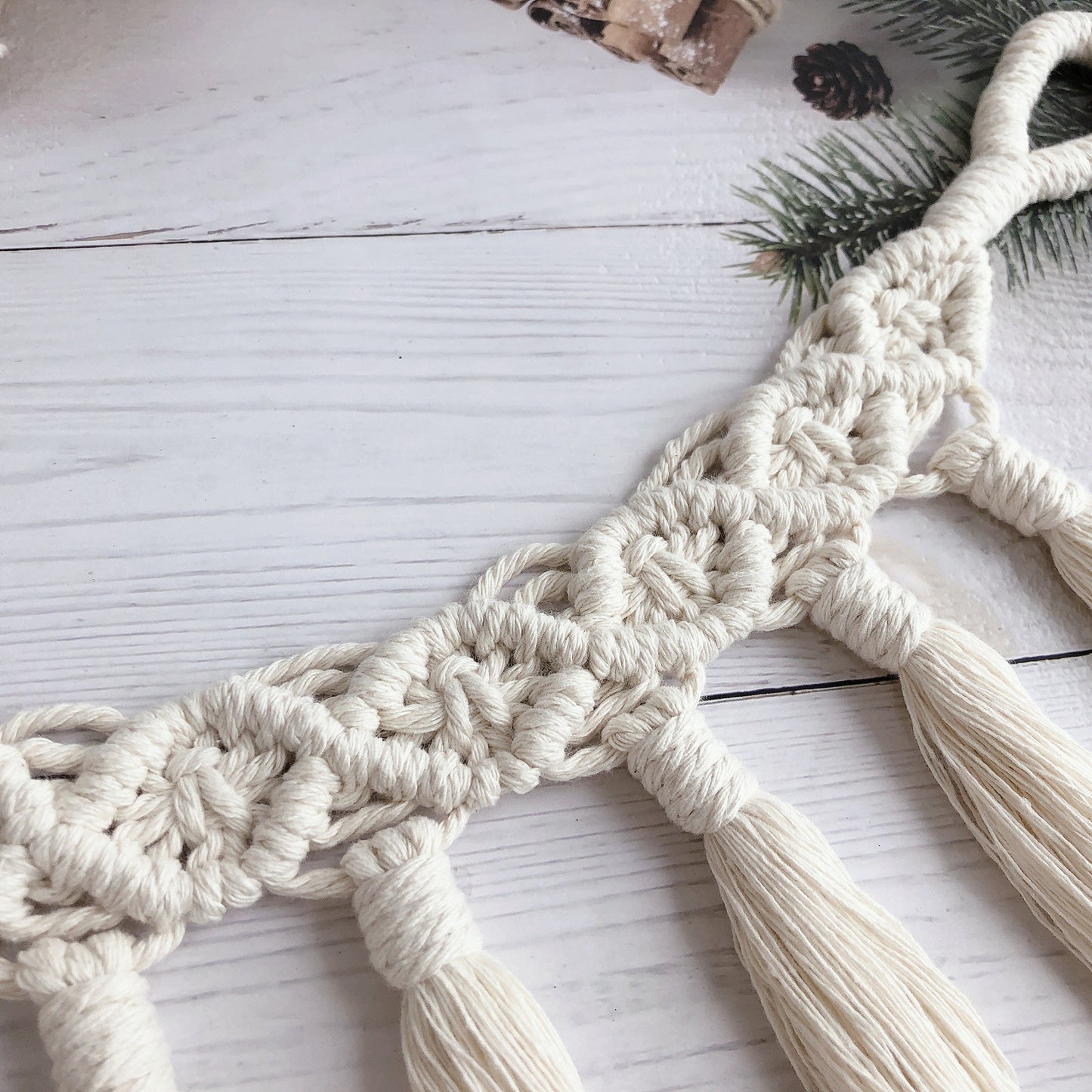 Decorative Bohemian Curtain Rope Tied Bandage