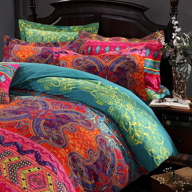 Bohemian Mandala Duvet Cover set