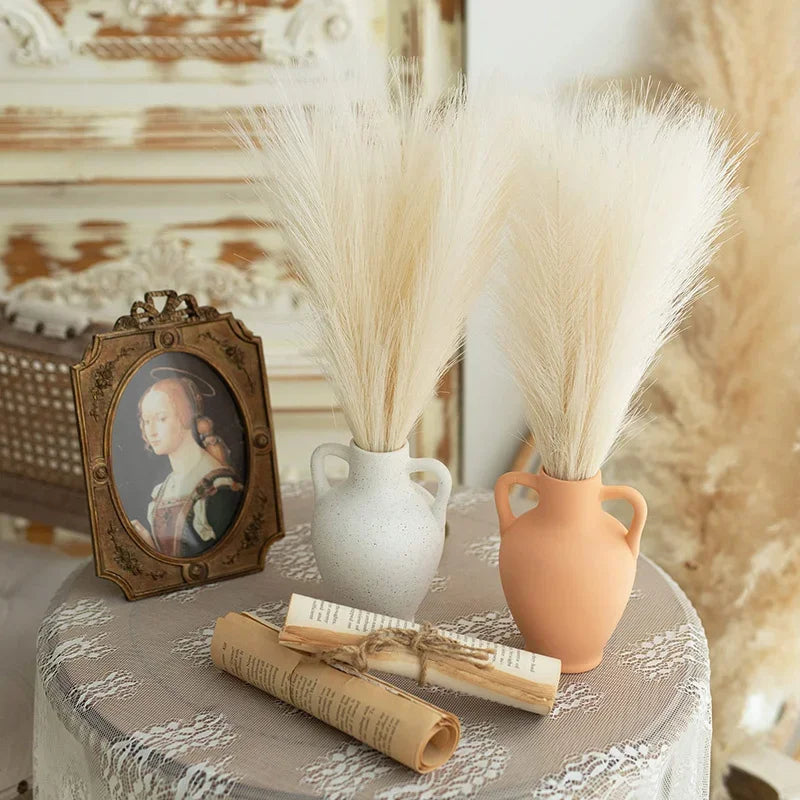 55CM 5/10/20PCS Fluffy Pampas Grass Boho Decor Flower Faux